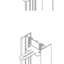 Columna infrarroja sobre muro perimetral