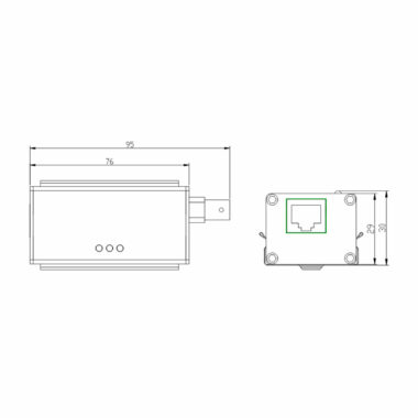 Transmission of IP Over Coax eCopper