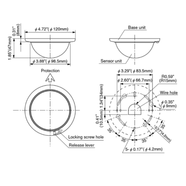 Passive infrared sensor series