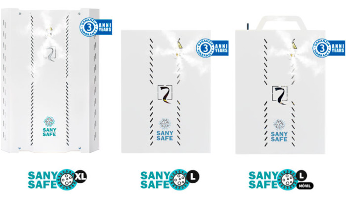 Environmental sanitisation and desinfection with Sany Safe